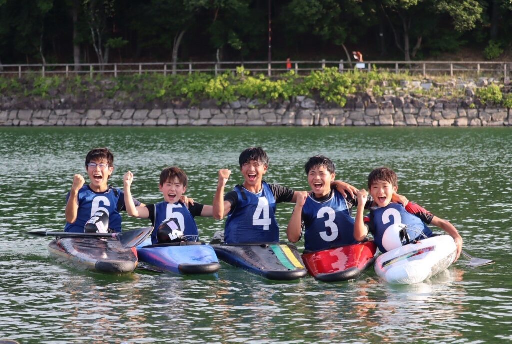 令和7年度あじさいカップカヌーポロ大会に中学生ジュニア選手が出場