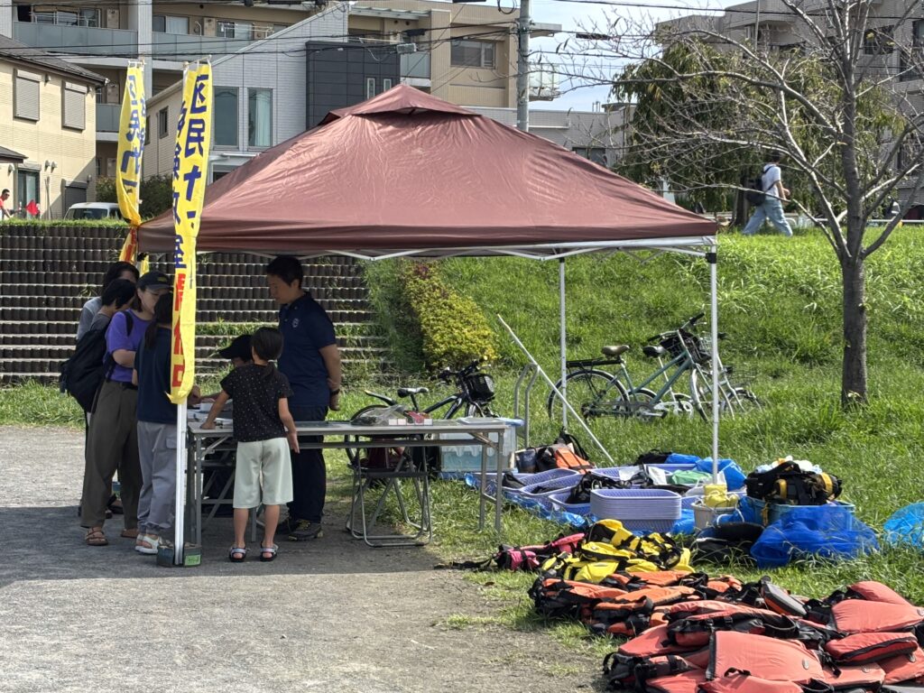 「2025/9/27　区民カヌー体験教室（旧中川・平井）」