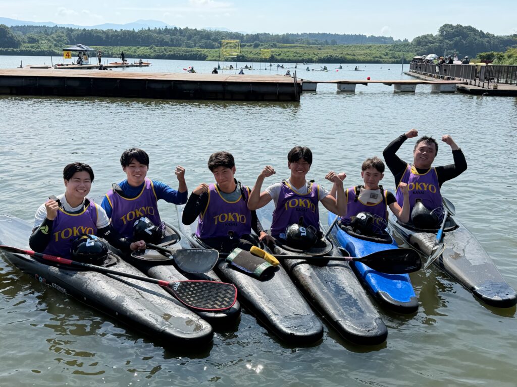 第37回あわらカップカヌーポロ大会　ジュニア大会・一般大会に出場