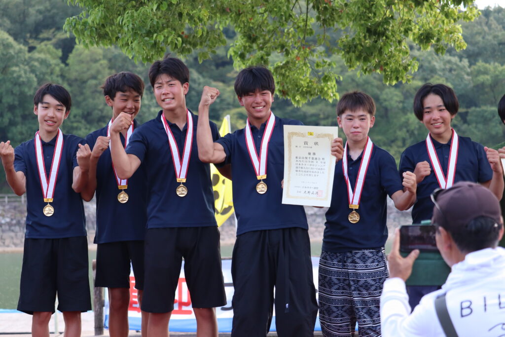 令和8年度日本カヌーポロジュニア選手権大会　大会2連覇を達成